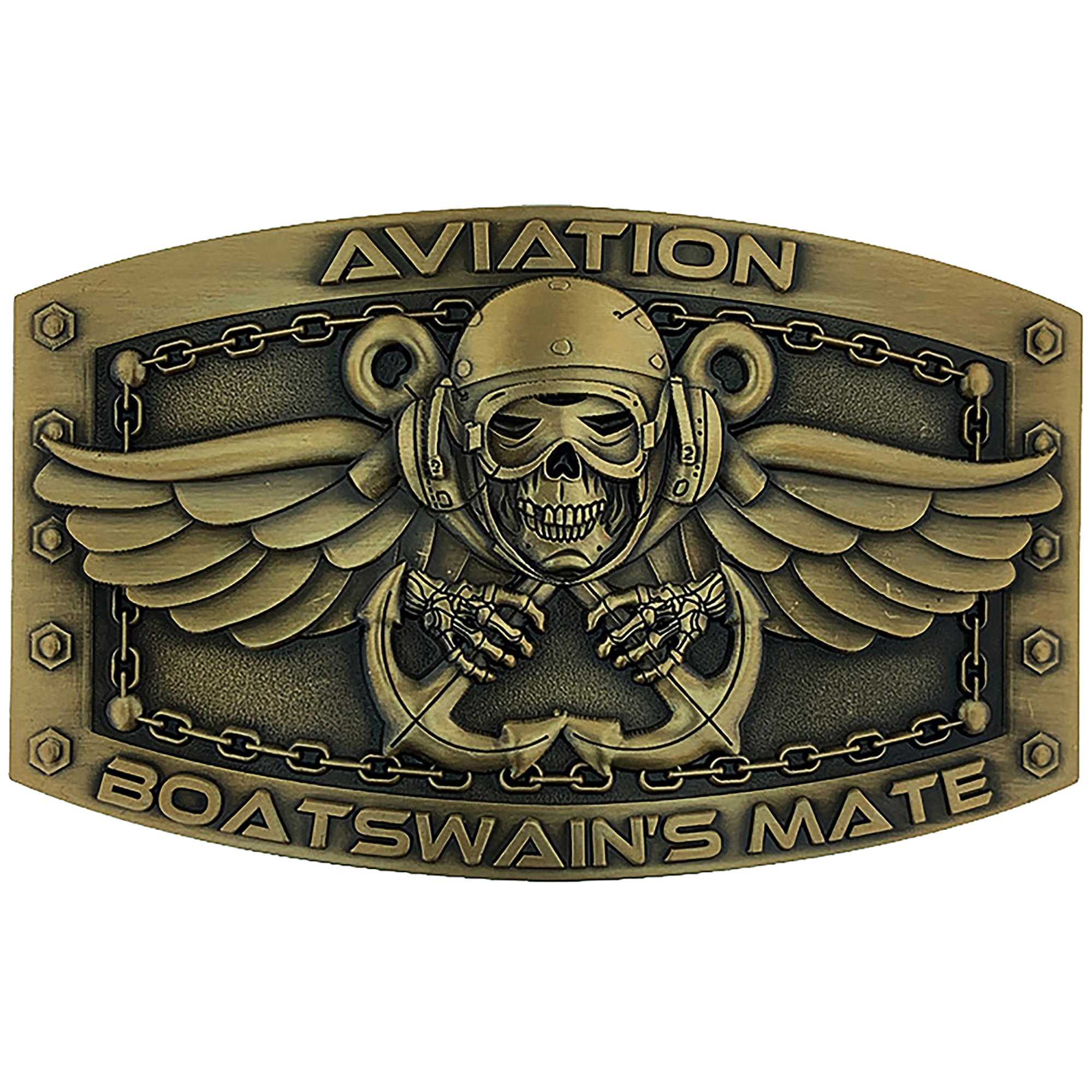 Aviation Boatswain`s Mate 4.25 Belt Buckle