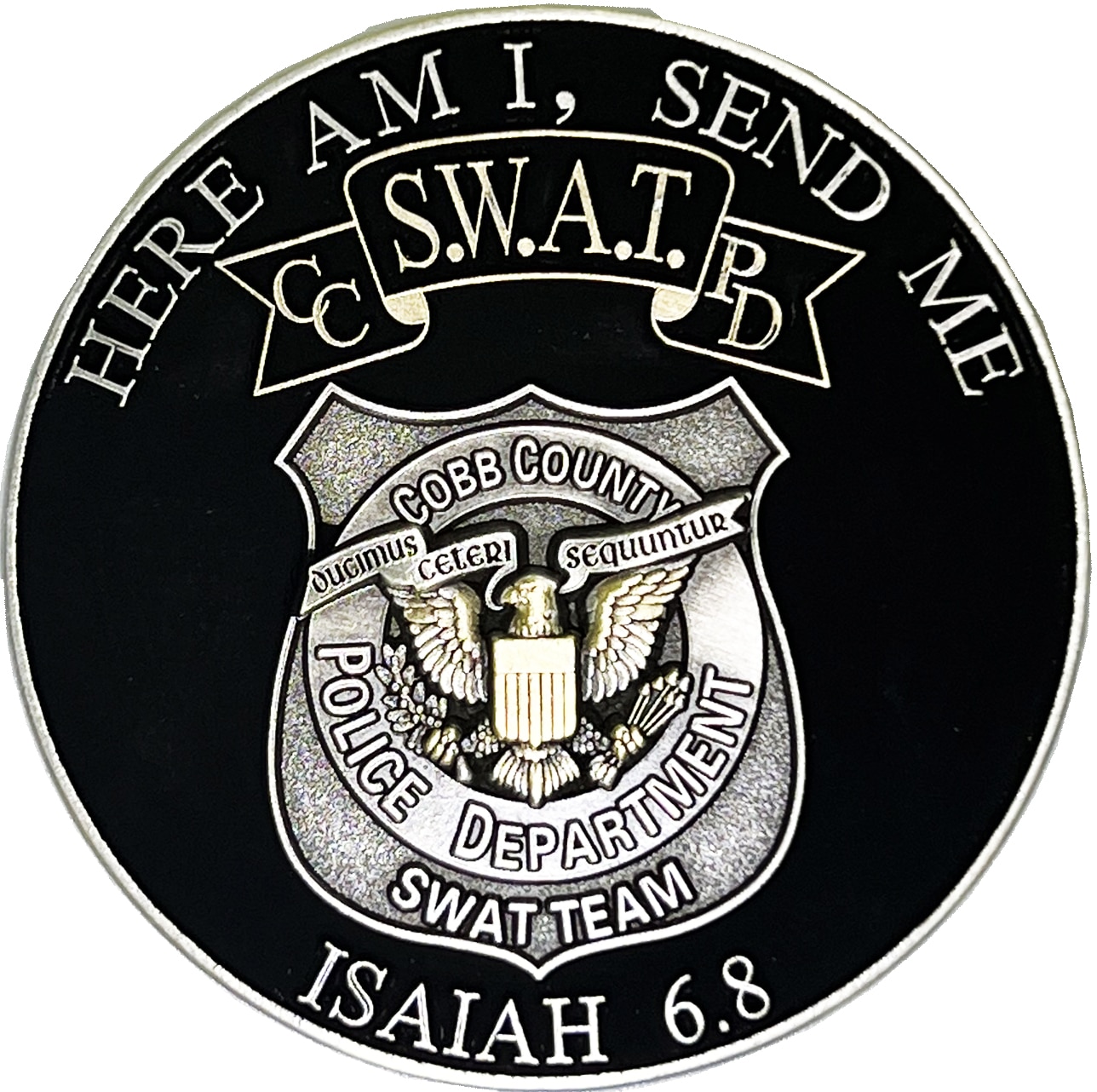 ChallengeCoinUSA Cobb County SWAT Team