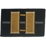 Thin Gray Line Captain Patch - Black